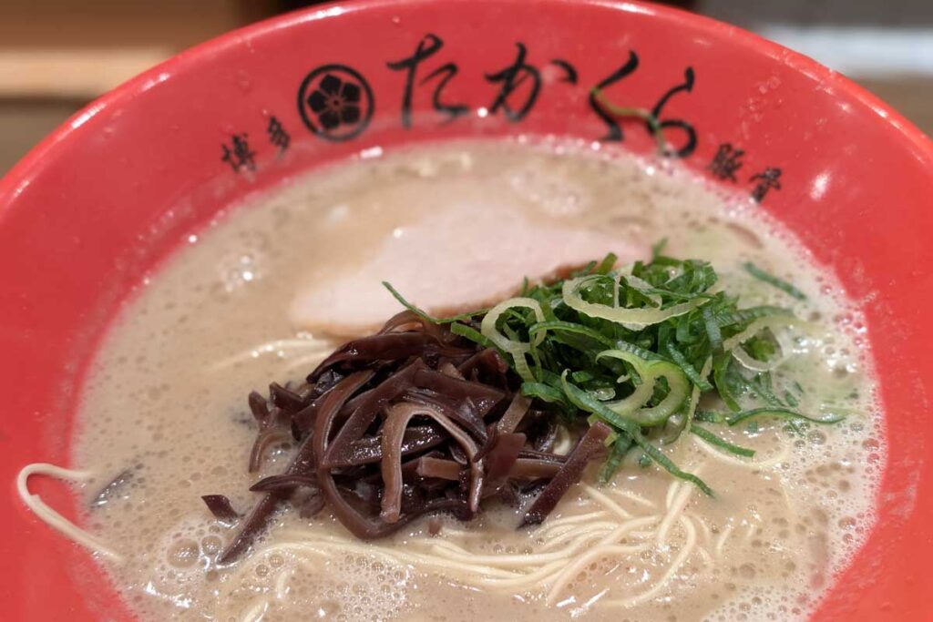 たかくらの博多豚骨ラーメン 二番釜